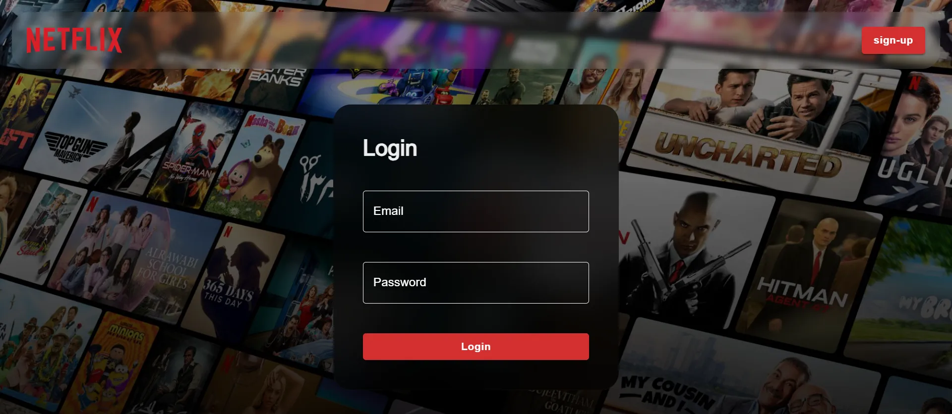Netflix Clone streaming platform by Mina Mamdouh built with Next.js